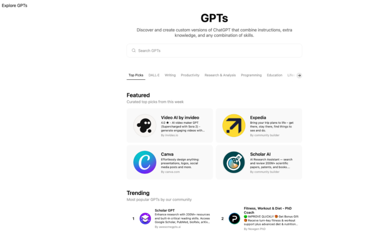 GPTs