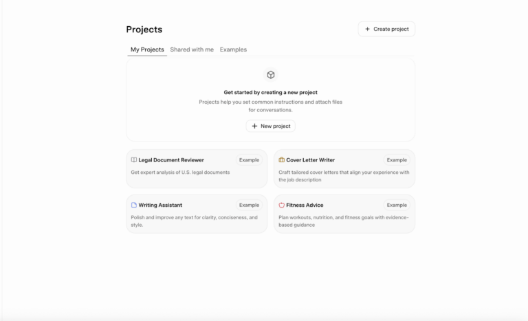 Grok Projects